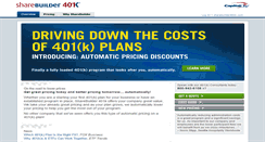 Desktop Screenshot of 401kpricing.com